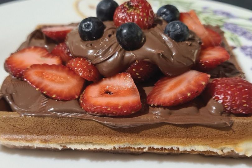 Waffle Mix Nutella + Lotus