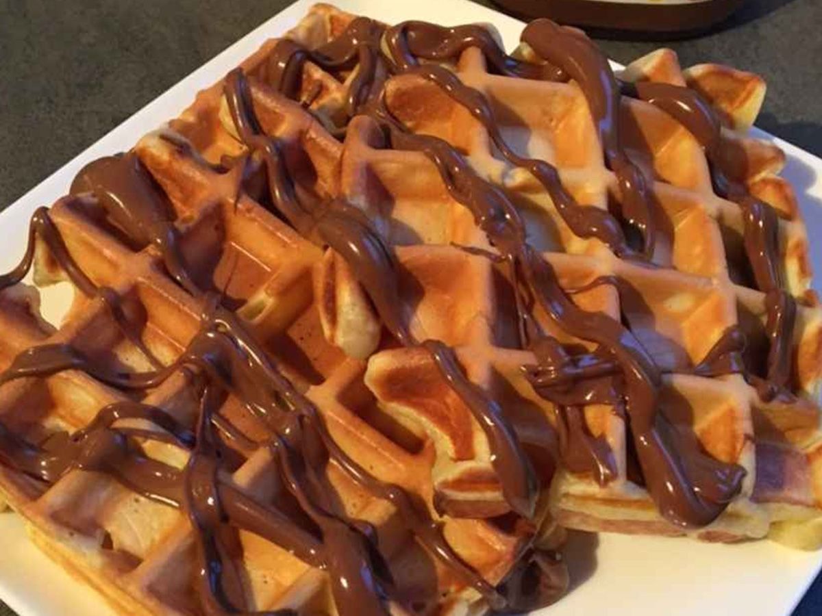 Waffle nutella