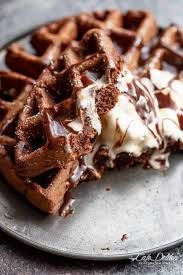 Waffle Stuffed With Crispy Chocolate