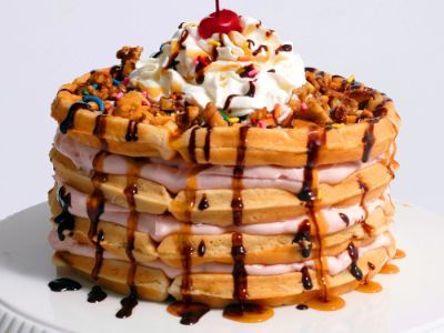 Waffle Torte