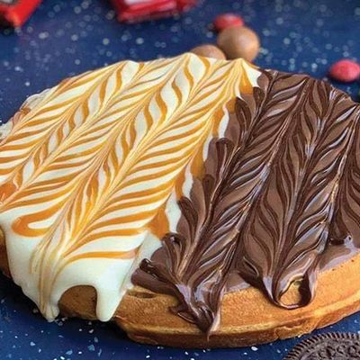 Half and Half Waffle