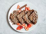 Chocolate And Kitkat Waffle