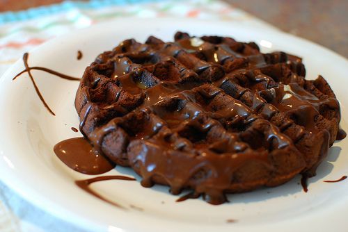 Nutella Chocolate Waffle