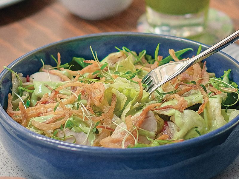 Wasabi Caesar Salad