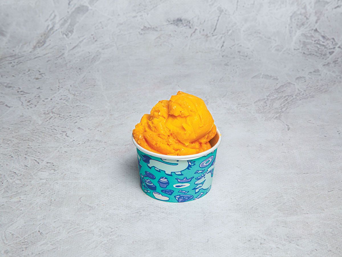 Mango Ice Cream Scoop