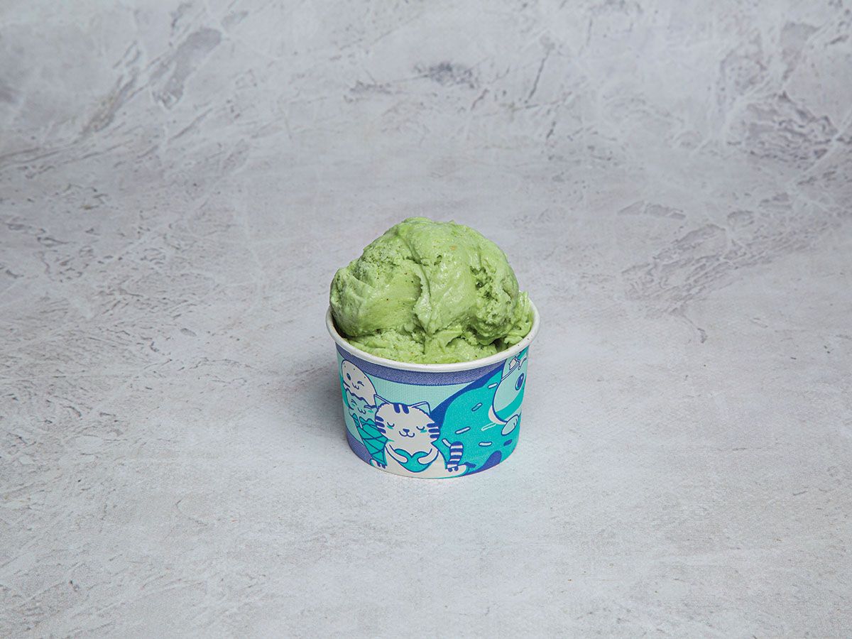 Pistachio Ice Cream Scoop