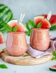 Watermelon And Mint Smoothie