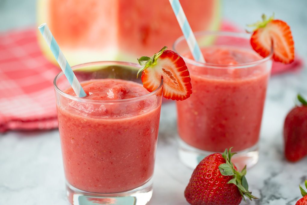 Watermelon And Strawberry Soda