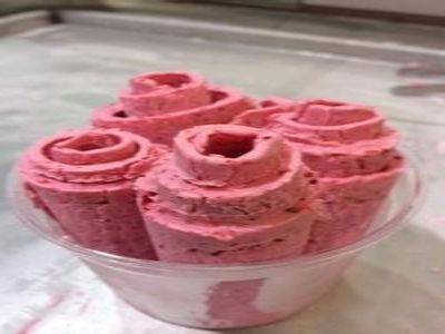 Watermelon Ice Cream Roll