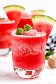 Watermelon With Mint Smoothie