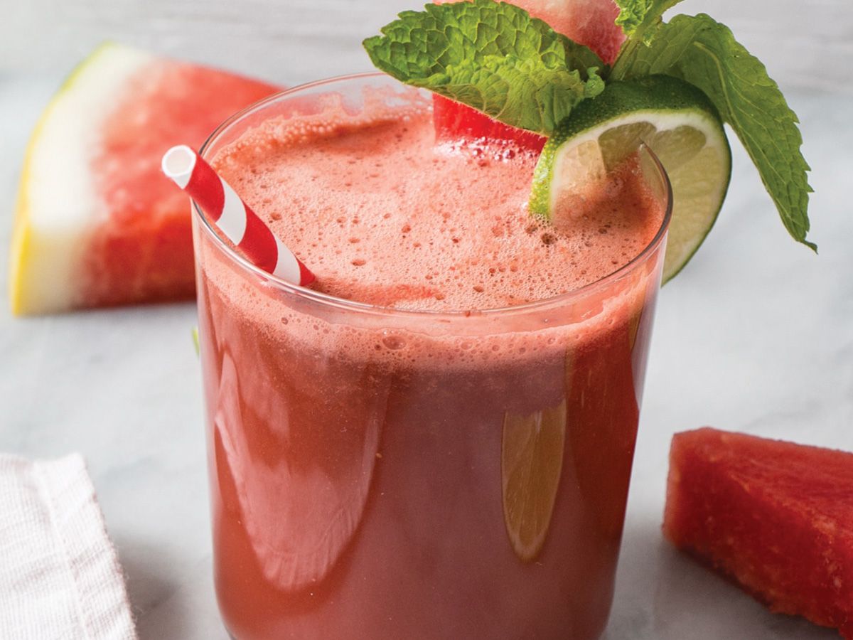 Watermelon And mint Smoothie