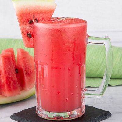 Watermelon bricks With Ice Cup