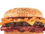 Western BBQ Beef Burger Sandwich