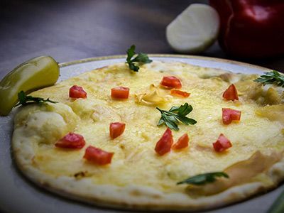 Smoked Turkey With Cheese Manoucheh