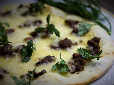 Oriental Sausage With Cheese Manoucheh