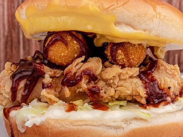 BBQ Chicken House Sandwich