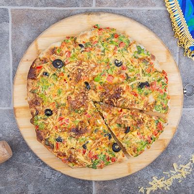 Oriental Sausage Pizza