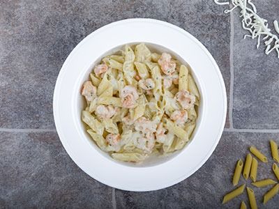 Seafood Pasta With White Sauce