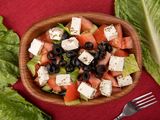 Greek Salad With Cheese