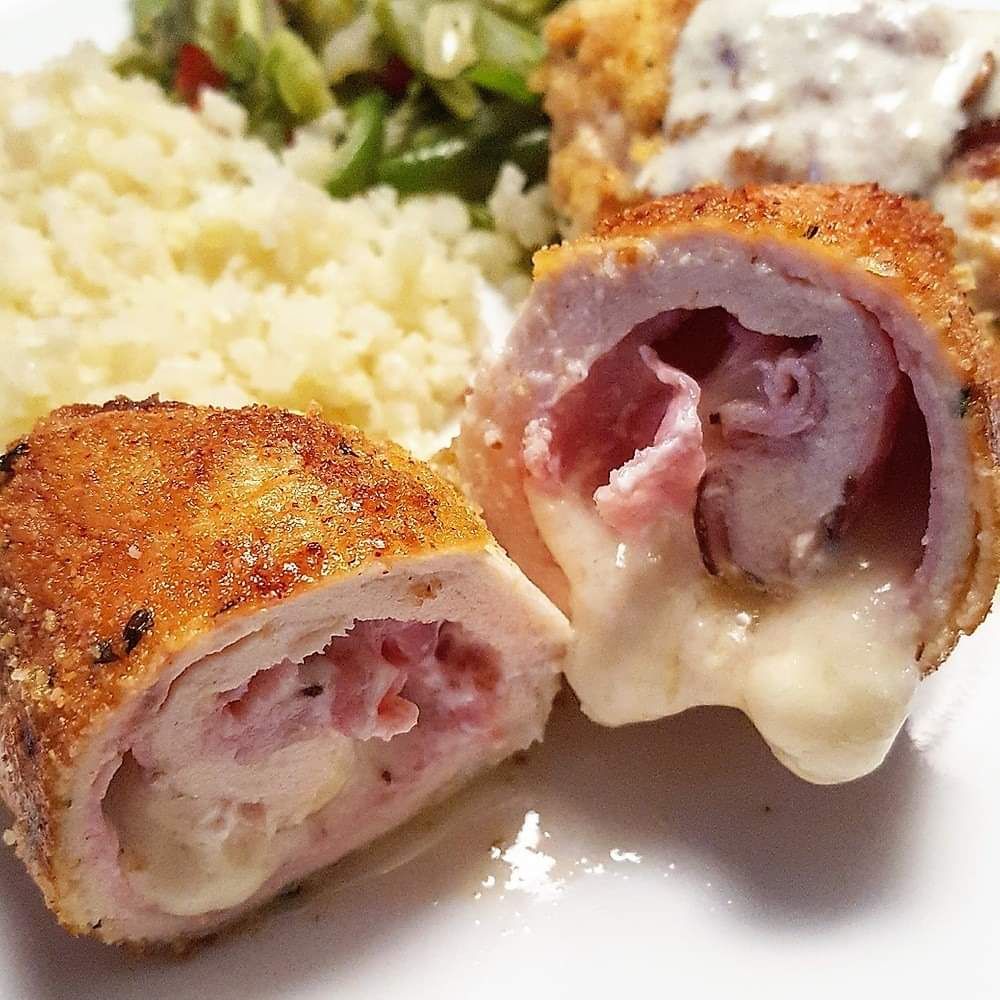 Cordon Bleu Cheddar Sandwich
