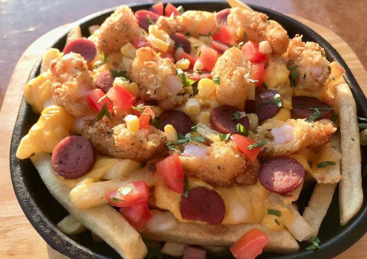 Shrimp Cheesy French Fries
