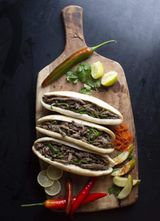 Liver with Garlic, Pepper and Lemon Sandwich