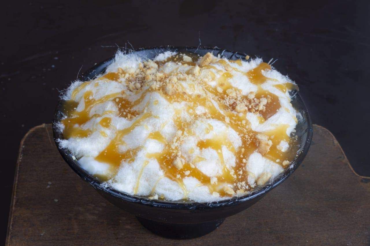 Halawa Shar with Milk Pudding and Caramel