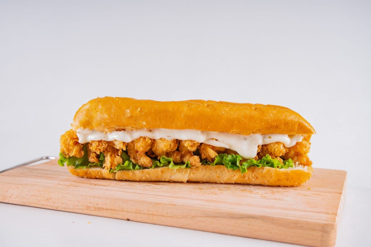 Crispy Shrimps Sandwich