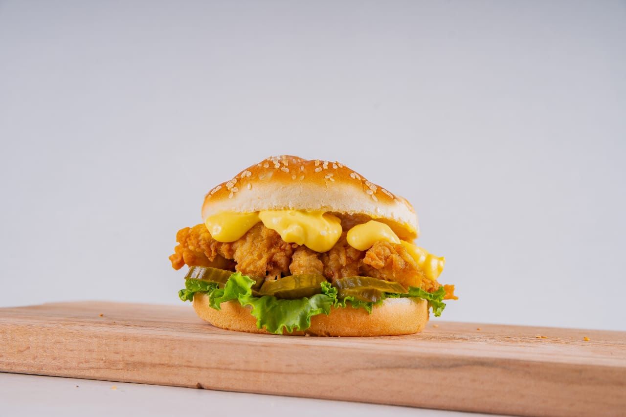 Fish Fillet With Cheese Sandwich