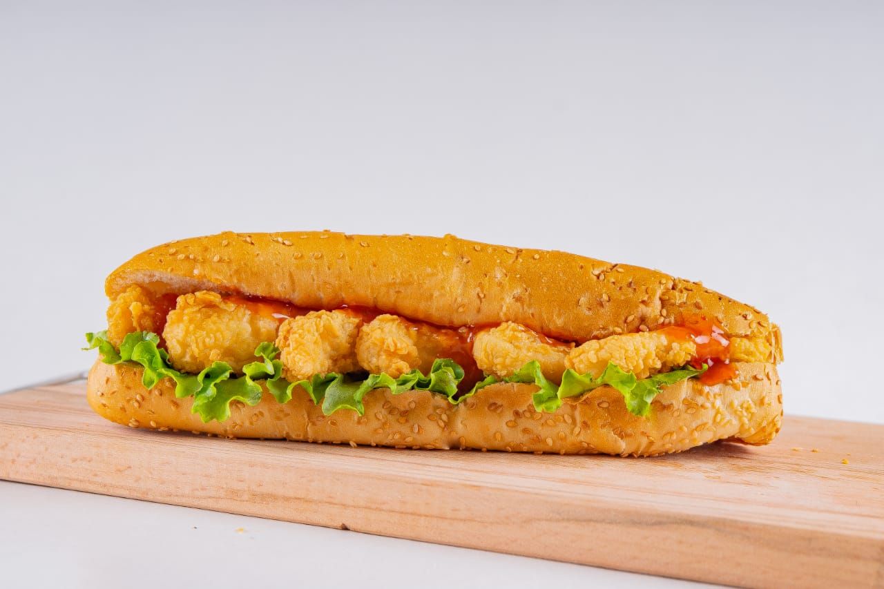 Spicy Squid Sandwich