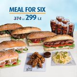 Meal For 6 Persons Offer