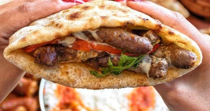 Alexandrian Sausage Sandwich