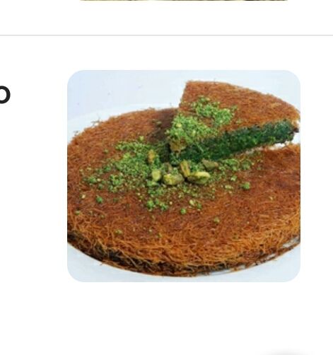 Kunafa With Halabi Pistachio