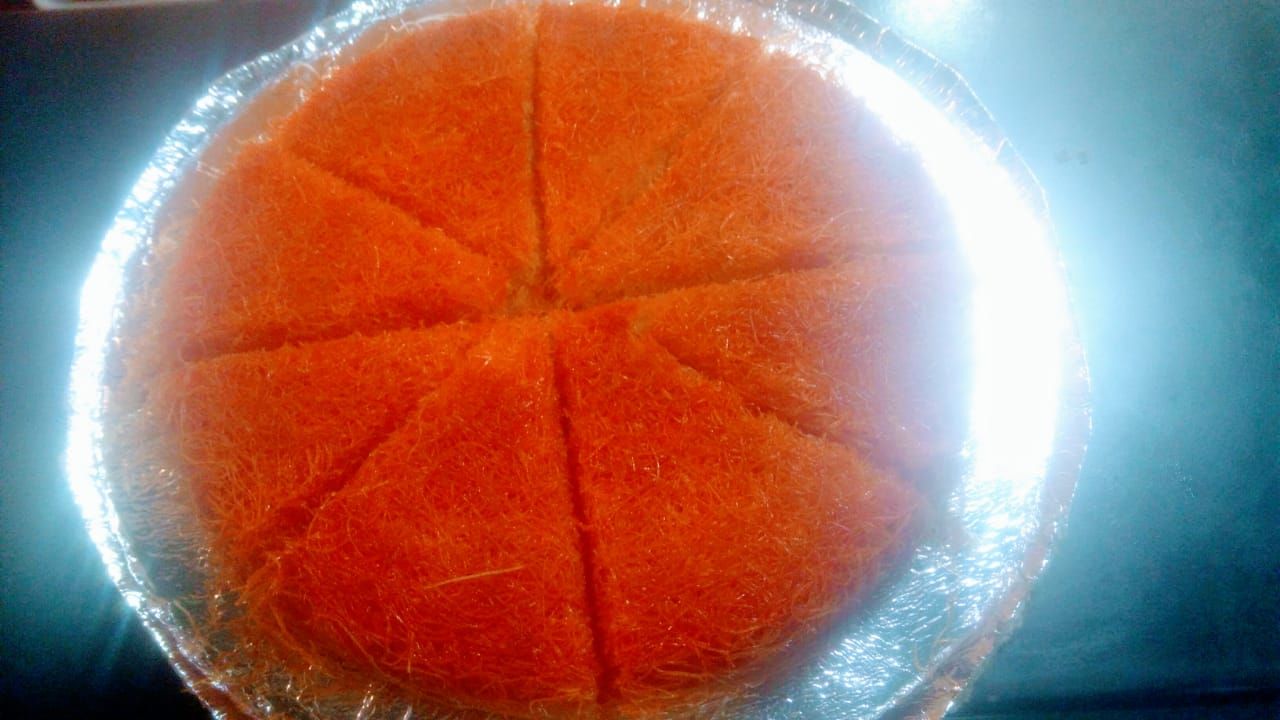 Charcoal Konafa