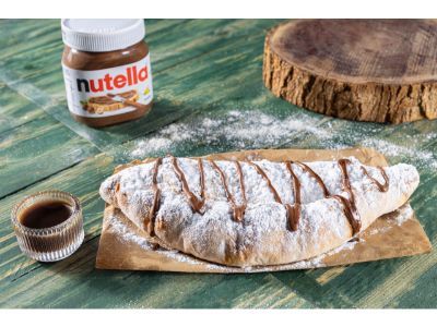 Nutella With Banana And Marshmallow Calzone - Large