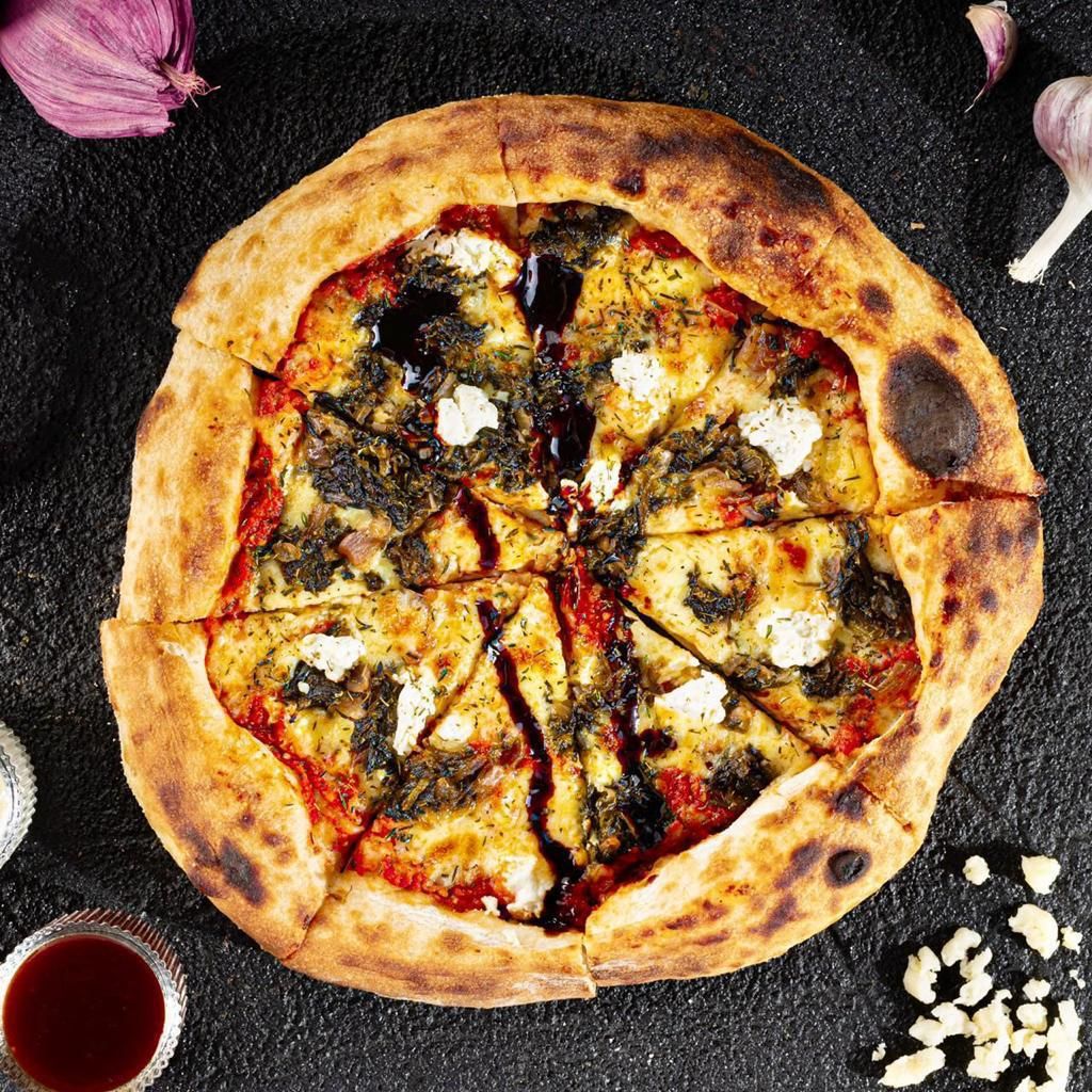 Ricotta Spinach Pizza