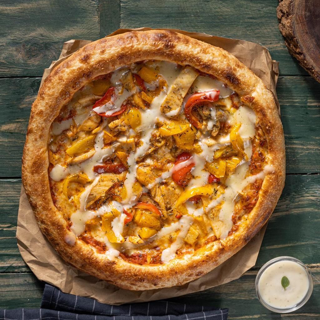 Chicken Ranch Pizza
