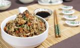 Rice With Beef And Chicken