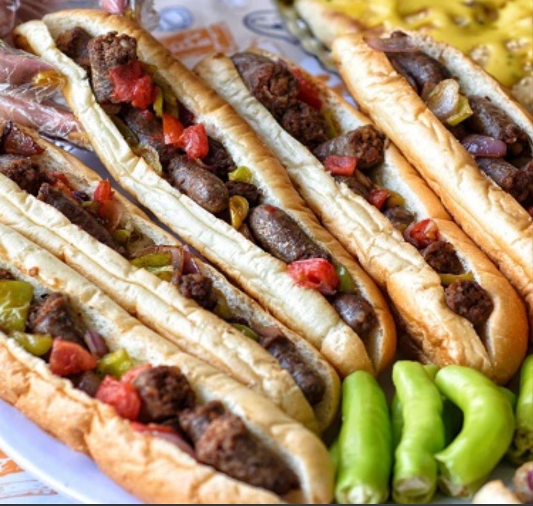Sausage Pasta Sandwich