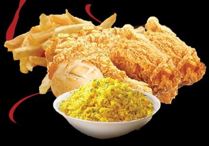Strips With Rice Meal - 5 Pieces
