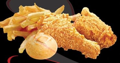 Broasted Chicken Meal - 2 Pieces