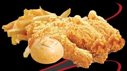 Broasted Chicken Meal - 3 Pieces