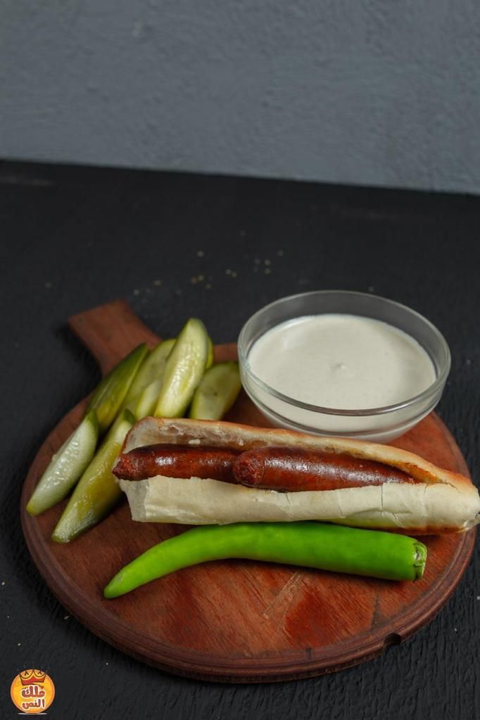 Oriental Sausage Sandwich