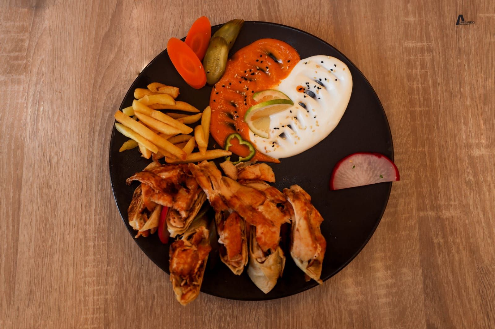 Chicken Arabic Shawerma Meal