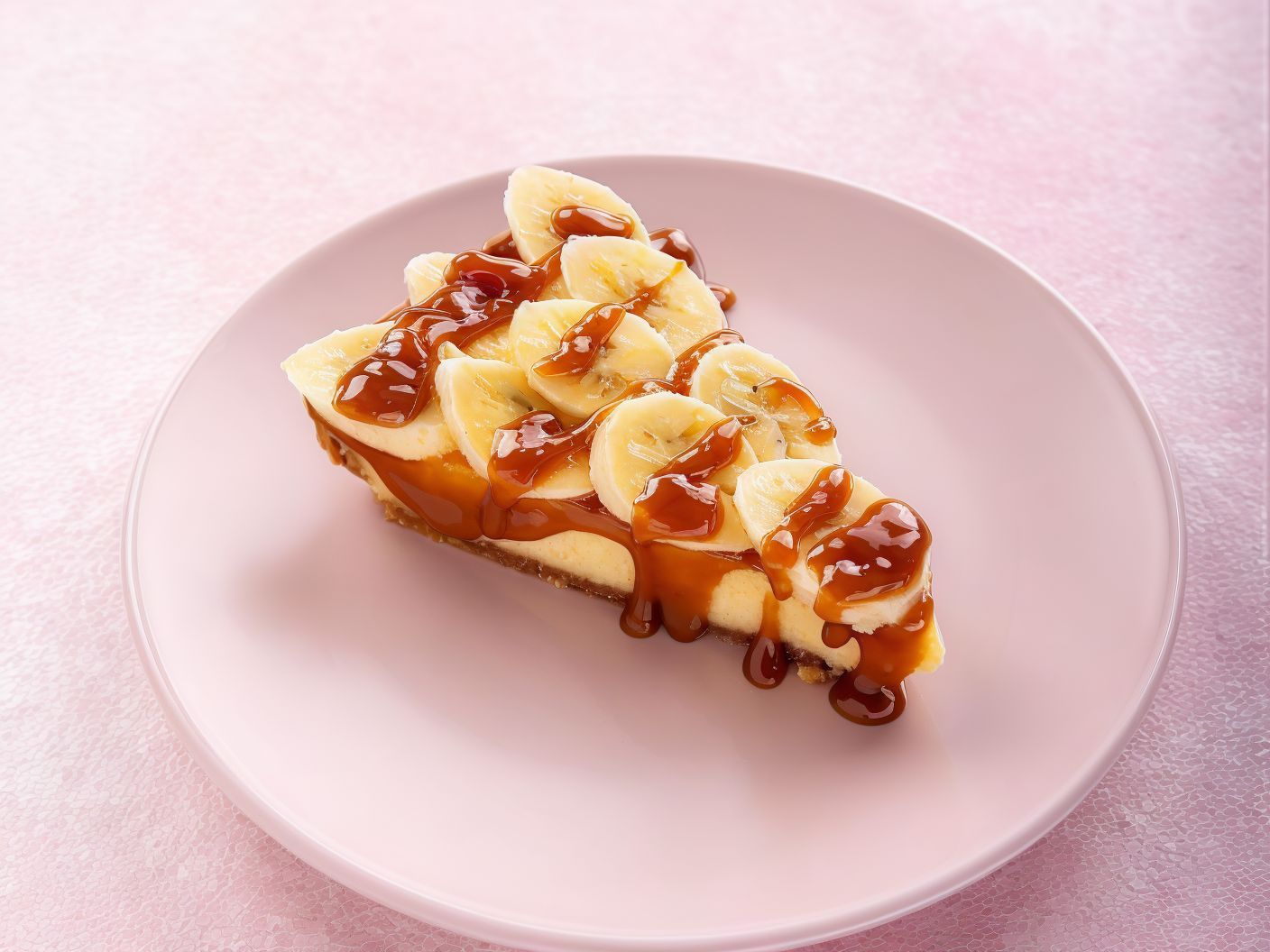 Banana Caramel Cheesecake