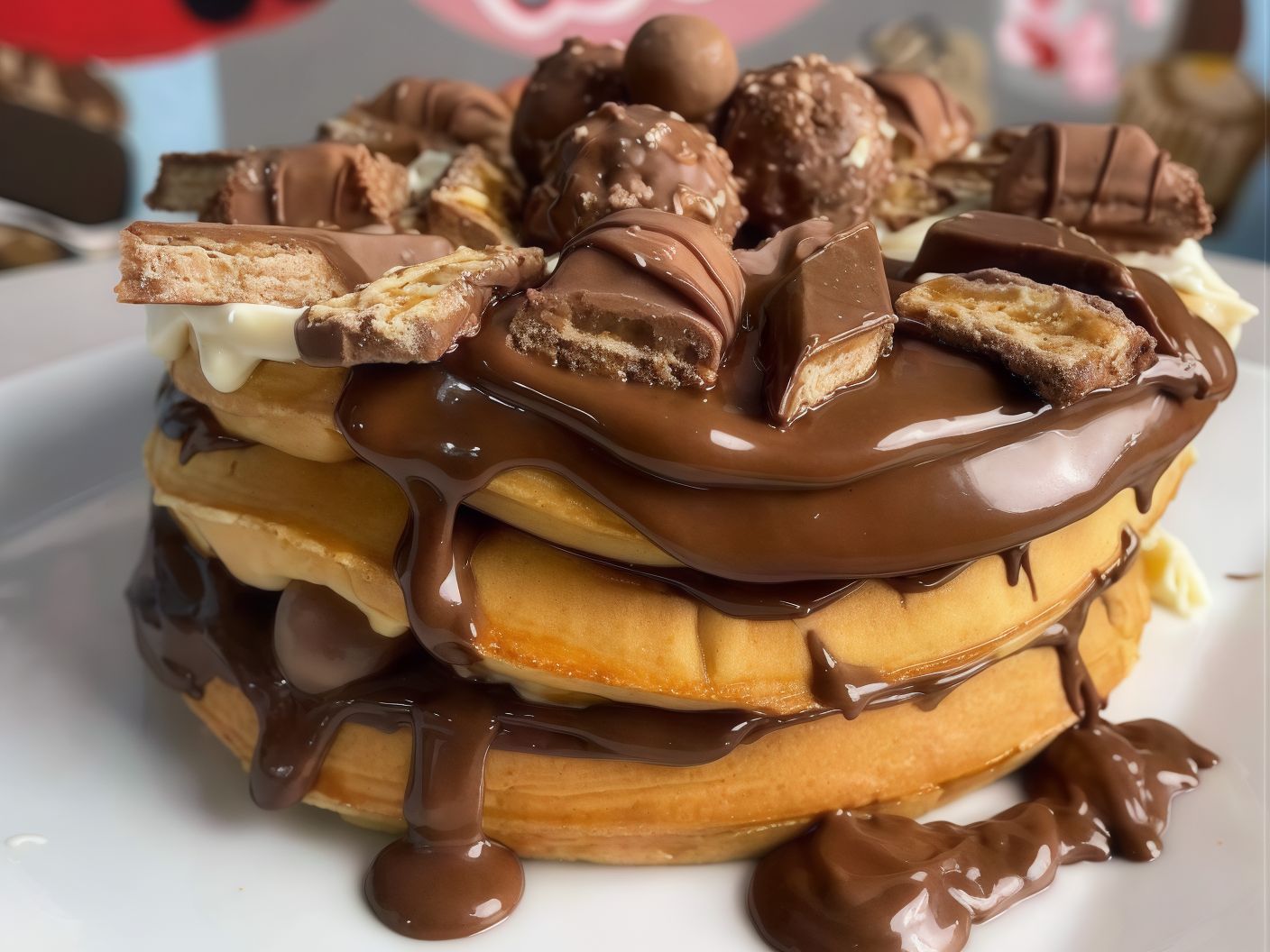 Waffle Torte
