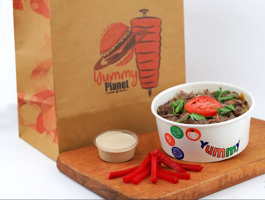 meat Shawerma fatteh