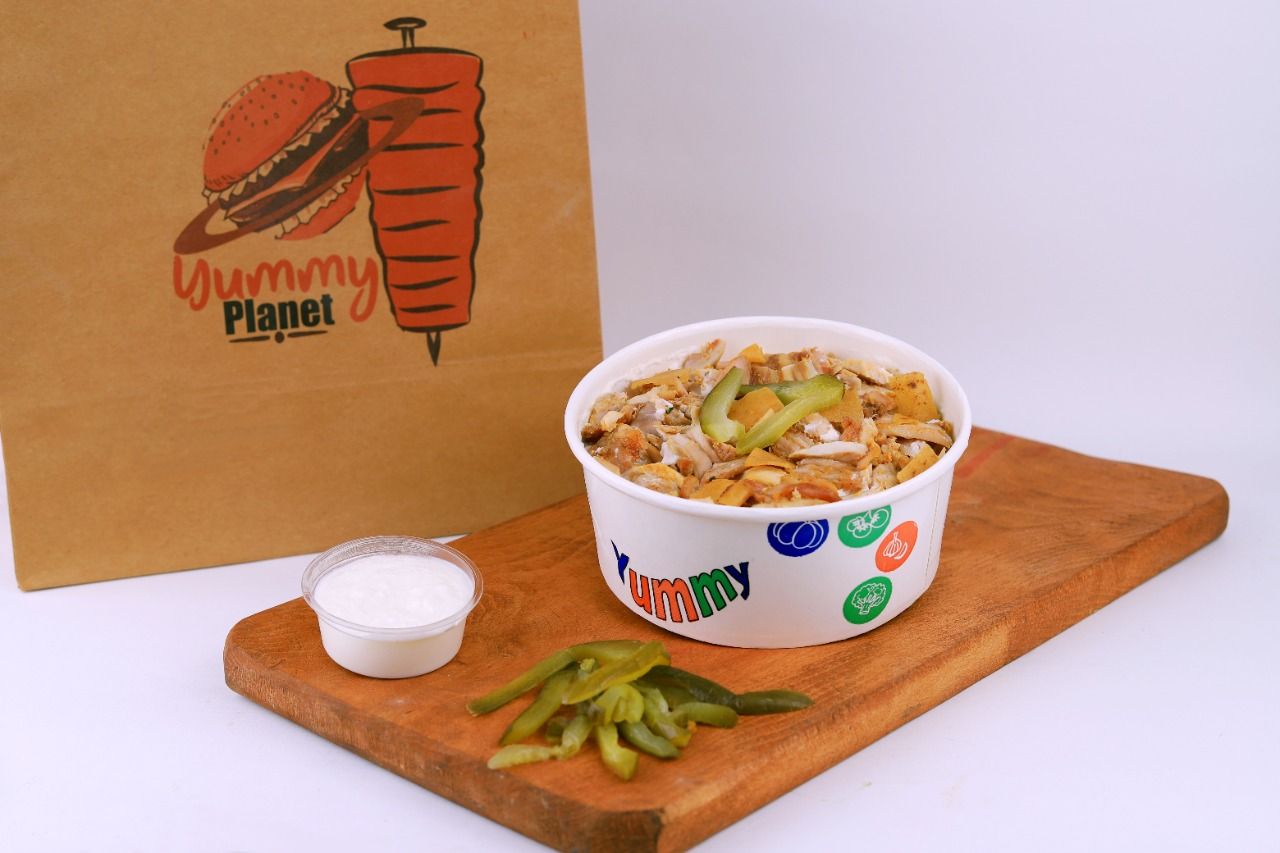 chicken Shawerma Fatteh