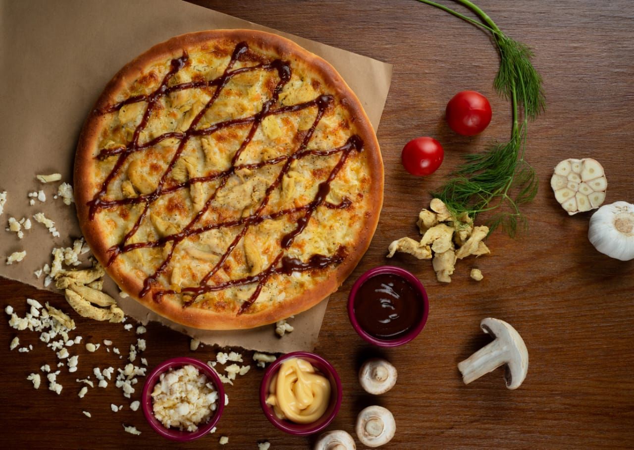 BBQ Chicken pizza