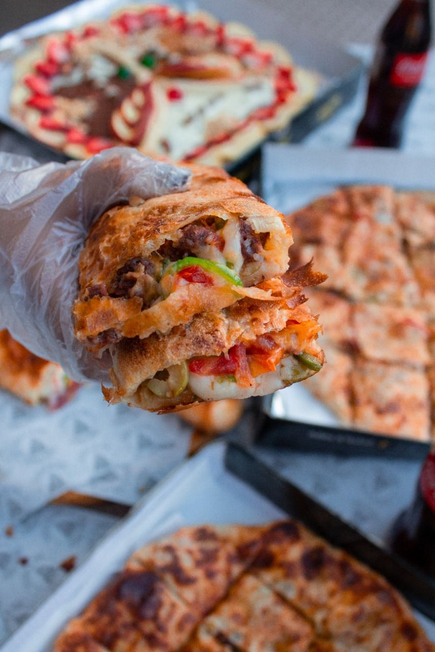 Pastrami roll Pie